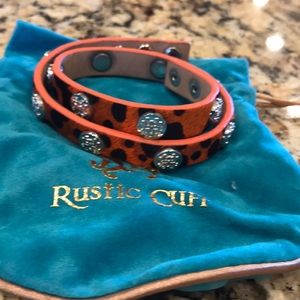 Rustic cuff bracelet